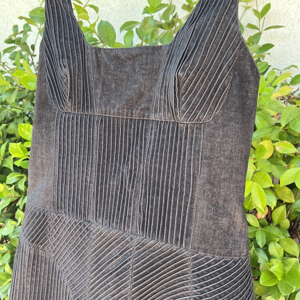 Giovanni Bedin Dress Structured Black Mini Size 40 US 4 6 Small NWT 2300 MSRP - Picture 9 of 9